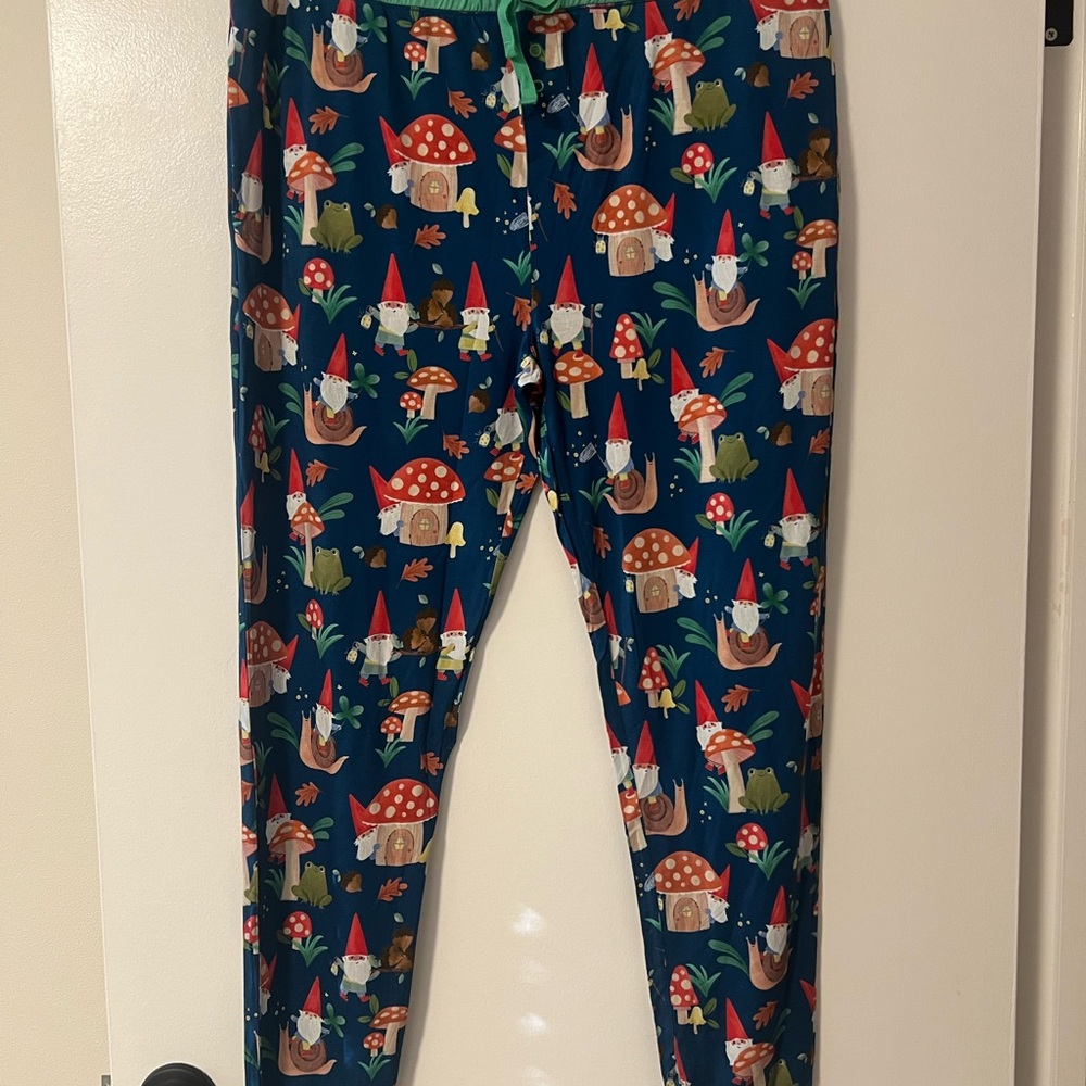 New Little Sleepies Forest Gnome Adult Women Pajama Bottoms